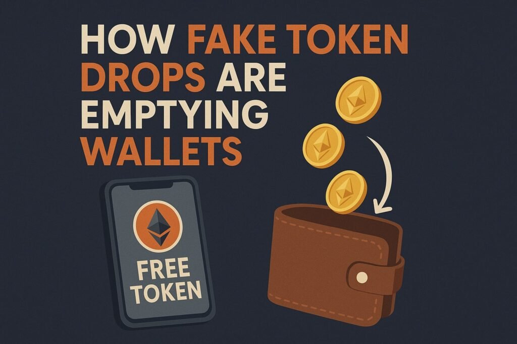 fake airdrop scam warning - wallet draining token drops