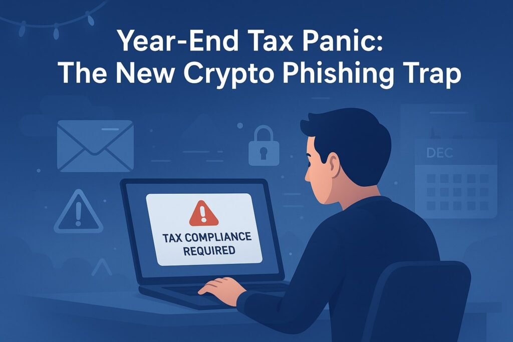 Year-End Crypto Tax Phishing Emails Warning 2025 - Crypto Recovery Expert Agency