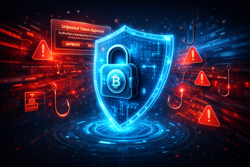 Crypto wallet drainer attack protection methods and warning signs